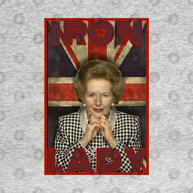 Margaret thatcher iron lady by Skull-blades